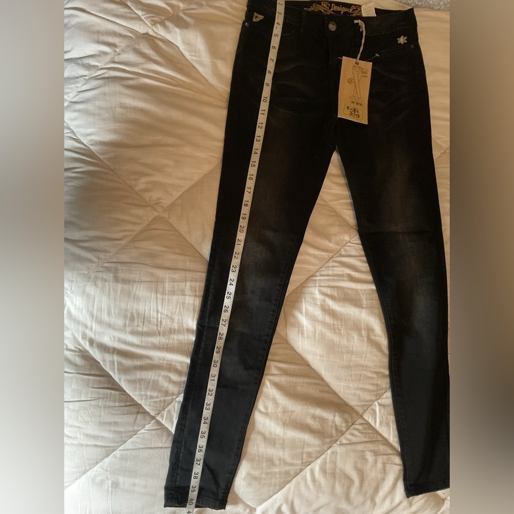 Desigual Black Pants with Gold Detailing - Picture 11 of 11